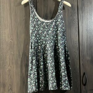 Aeropostale black floral dress size large